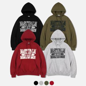 디자인 디비전 로고 오버핏 후드 티셔츠 4COLOR
