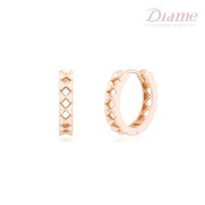 [DIAME]매그놀리아 피에르 18K골드 원터치 귀걸이 FGE1224