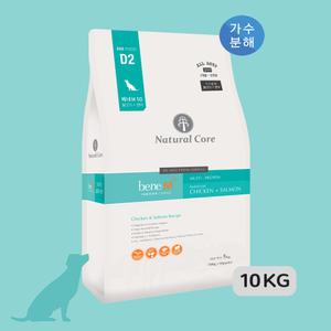네츄럴코어 강아지 베네 M50 닭고기+연어 (작은알) 10.5kg (10kg+500g)
