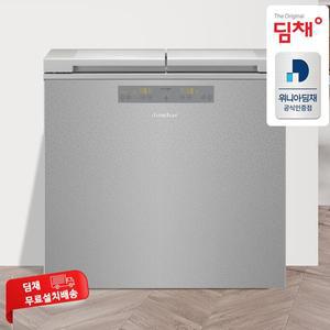 [기타]위니아 딤채 2도어 174L 루센트실버 EDL18KBWRST 25년형 뚜껑형 김치냉장고 인증점 전국무료설치