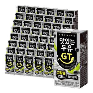 남양 맛있는두유 GT 검은콩깨 칼슘 190ml x 48팩