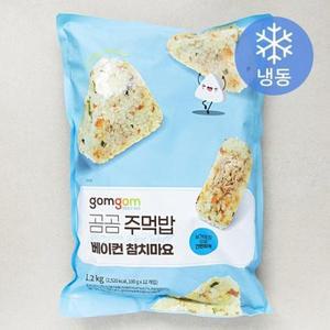 곰곰 주먹밥 베이컨 참치마요 (냉동), 100g, 12개입 one option
