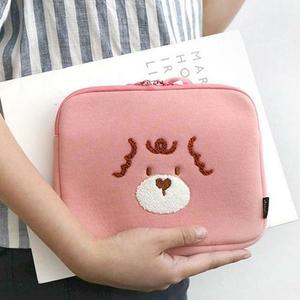 [라일리] Rly 로마네 마이롤리 페이스 파우치 몰리 핑크