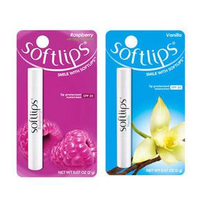 멘소래담 소프트립스 립밤 2g/SPF20 (라즈베리,프렌치바닐라)
