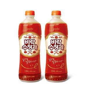 팔도 비락 수정과 1.5L X 2PET 전통음료 음료수