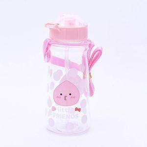 리틀프렌즈 트라이탄 빨대물통450ml(어피치)