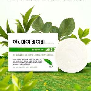 어린이비누 오마이 베이비 약산성 저자극비누 80g
