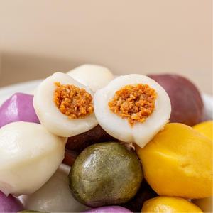 더바른떡 오색꿀송편 2팩 송편 떡 자연해동 간식