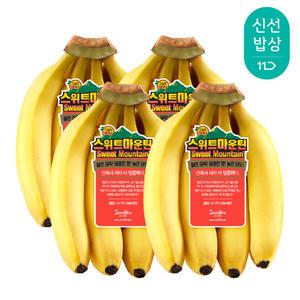 [품질보장] 스미후루 스위트마운틴 바나나 1kg 4개 (총 4kg) 베트남