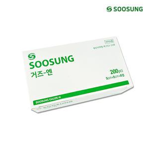 수성 일반 접은 거즈엔 5cmx5cmx8겹 200매 덴탈 의료용 약국