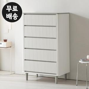 오엔 템바보드 5단 서랍장 오단 수납장 속깊은(800)
