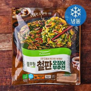 풀무원 철판 오징어부추전 (냉동), 300g, 1개 one option