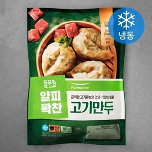 풀무원 얇은피 꽉찬속 고기만두 (냉동), 1kg, 1개 one option