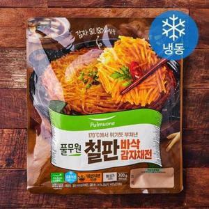 풀무원 철판 바삭감자채전 (냉동), 300g, 1개 one option
