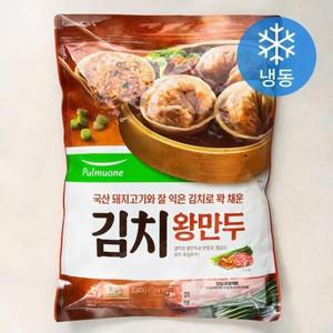 풀무원 제대로 채운 김치왕만두 (냉동), 1.4kg, 1개 one option