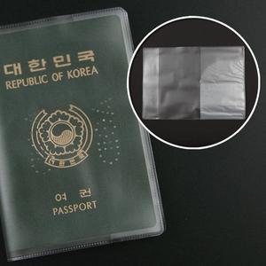 [기타]여권케이스 반투명타입 케이스 여권 파우치 비닐 1P (WFGT9KR)