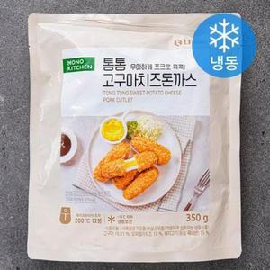 모노키친 통통 고구마 치즈 돈까스 (냉동), 350g, 1개 one option