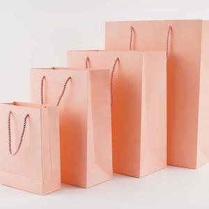 대양 세로 핑크 쇼핑백 핑크 30X40CM 답례품종이가방 선물용쇼핑백 고급종이가방