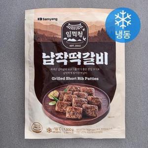 삼양 임꺽정납작떡갈비 (냉동), 1kg, 1개 one option