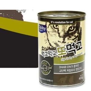 고양이 베이직 테비 간식 캔 고양이 사료 타우린 400g (WFGU3GL)