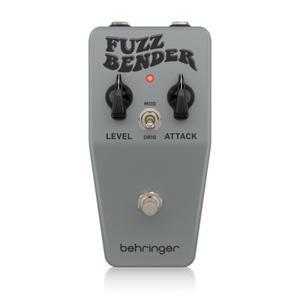 Behringer FUZZ Bender 일렉트릭 기타 이펙트 페달, 빈티지 60 년대 스타일 퍼즈 커스텀 바이어스 모드 스