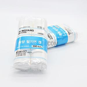 동양 1cmx3cm 200롤x10팩 소독용 치과솜 코튼볼 팩솜 병원용 피부과화장솜 절단솜 탈지면