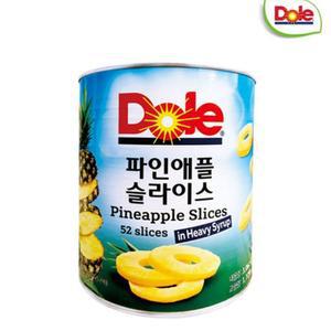 돌 대용량 파인애플 슬라이스 3KG 후르츠 칵테일 화채 과일안주 황도