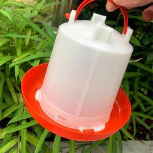 병아리 닭 급수기 자동물통 900ml 물병 시골 조류 눈금 닭장 사육