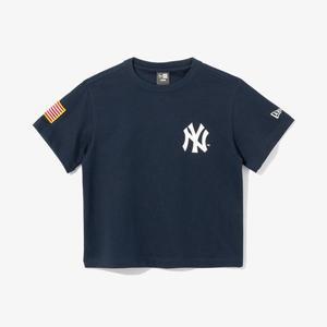 갤러리아 [뉴에라키즈]MLB 뉴욕 양키스 월드시리즈 챔피언 티셔츠 이브닝 블