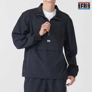 [스프리스] 스프리스 남성 아노락 점퍼 블랙
