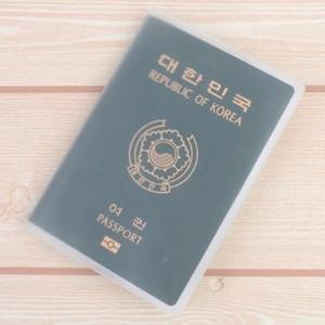 [기타]투명 여권케이스 반투명 커버 해외여행필수품 신여권 (WFH1WJN)