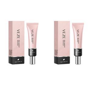 파우더 팩트 천연 메이크업 VEZE 투명 2X 사전 컨실러 모공 지우개 프라이머 파운데이션