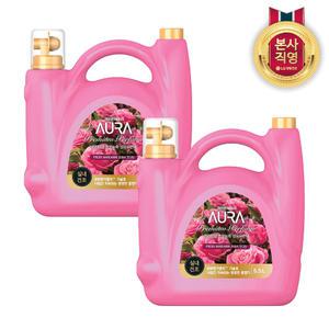 아우라 프리미엄 초고농축 섬유유연제 프레쉬만다린 5.5L 2개
