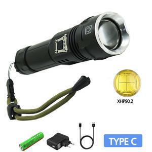 해루질 충전식 줌 랜턴 라이트 등산 낚시 XHP70.2 LED  [J7A54E9]
