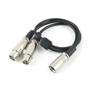 (COMS) 캐논 XLR 2분배 케이블 Y형 50cm/1M-2F (WFGOORZ)