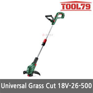 보쉬 UniversalGrassCut18V-26-500 충전 예초기 18V 본체만 높이 각도조절 반자동 스풀 줄날 사용 잔디깍기
