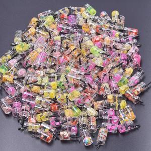 쥬얼리 제작용 혼합 3D 여름 과일 병 펜던트 DIY 키체인 귀걸이 수제 액세서리 30 PCs 50 100PCs
