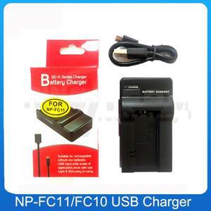 소니 사이버샷 DSC P2 카메라용 NP-FC11 USB 배터리 충전기