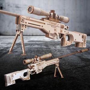나무 3D입체퍼즐 총모형 조립 우드 DIY 만들기 키트
