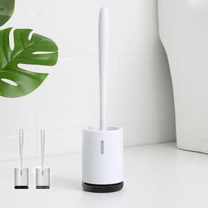 완우유통 욕실 화장실 벽걸이 스탠드 실리콘 변기솔 청소 WNKEY