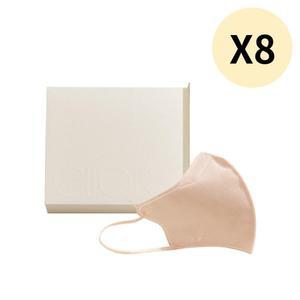 씨오르 브이핏 KF94 마스크 중소형S 피치핑크 25매 X8