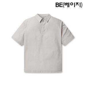 [롯데백화점]프로젝트엠 남성 쿨폴리 풀오버 반팔 셔츠 EPE2WC1385