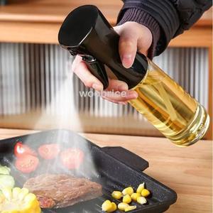 스프레이 오일 디스펜서 올리브 용 주방 200/300/500ml 베이킹 캠핑 바베큐 샐러드 식초 간장 분무기