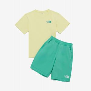 [매장정품] 노스페이스 NORTHFACE 키즈 캠퍼 EX 크루 세트 NT7UR31V_BBY 1160259