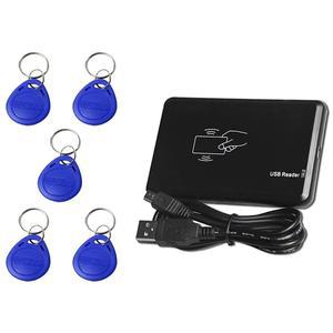 A99P 카드 리더기USB RFID 리더기 ID 카드 리더기 EM4100용 비접촉식