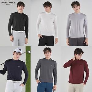 [기타][쇼핑엔티 독점] 몽크로스 25SS 기능성 에어쿨핏 티셔츠 6종 세트, 남성