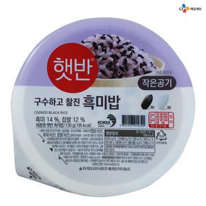 CJ제일제당 햇반 흑미밥 작은공기 130g 36개입