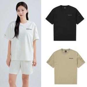 [디스커버리](대구신세계)[24S/S] 디스커버리 DXTR75043 남여 공용 경량 아웃도어 포켓 트레이닝 반팔 ...