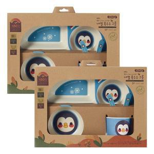 [기타]코멕스 내열 옥수수 그릇 5p 세트(펭귄) X 2개