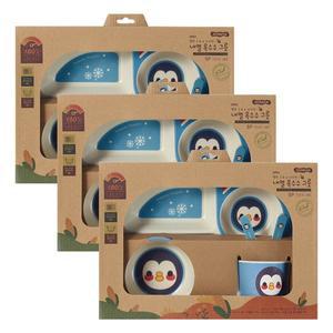 [기타]코멕스 내열 옥수수 그릇 5p 세트(펭귄) X 3개